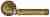 Ручка дверная Extreza BENITO (Бенито) 307 на розетке R02 матовая бронза F03