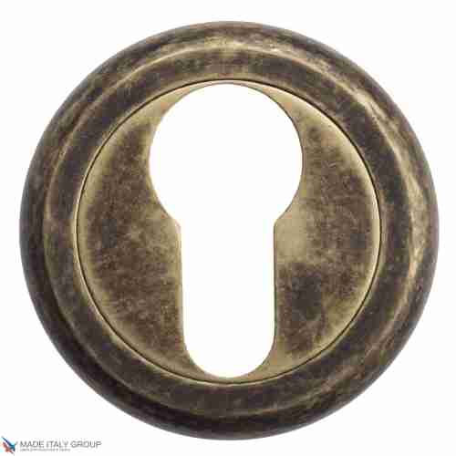 Накладка под цилиндр на круглом основании Fratelli Cattini CYL-1 D1-BA античная бронза 2 шт.