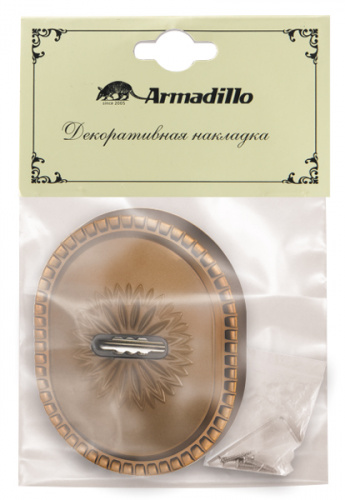 Накладка на сувальдный замок Armadillo PS-DEC CL (ATC Protector 1) BB-17 Коричневая бронза