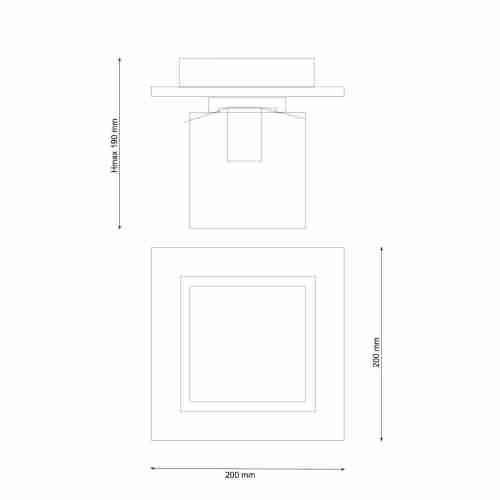 Потолочный светильник Lucia Tucci Natura 084.1