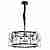 Подвесная люстра Divinare Elliot 7304/04 SP-8