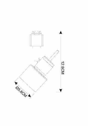 Трековый светильник Artelamp Almach A1906PL-1BK