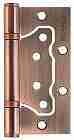 Петля дверная накладная без врезки (бабочка) Fuaro 500-2BB 100x2,5 AC медь