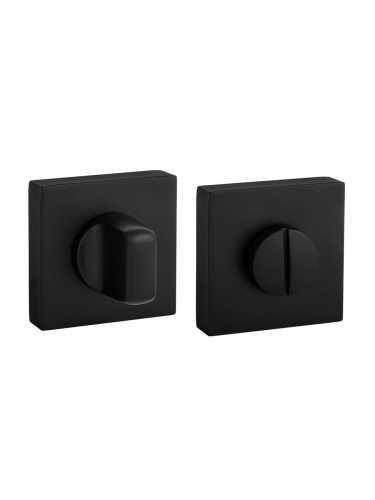 Ручка дверная Fuaro (Фуаро) межкомнатная K.DM51.Straight (Straight DM) BL-24 черный  Набор 2