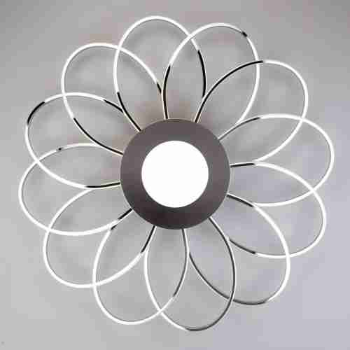 Потолочная светодиодная люстра Eurosvet 90105/13 хром