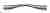 Ручка скоба модерн COLOMBO DESIGN F105F-CR полированный хром 160 мм