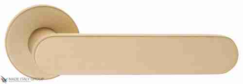 Дверная ручка на круглом основании Fratelli Cattini "PIPPA" 7.7-KD золото крайола