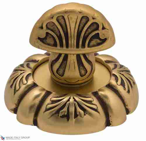 Фиксатор поворотный Venezia WC-4 D5 французское золото + коричневый