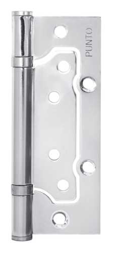 Комплект 10 шт. - Петля универсальная без врезки Punto 200-2B/HD 125x2,5 CP хром