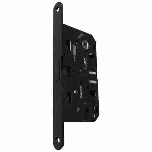 Замок дверной межкомнатный WC AGB (АГБ) B06102.50.93 черный магнитный тех. упаковка без отв. планки