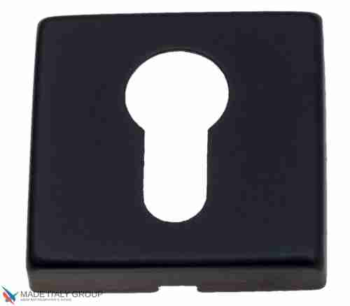 Накладка под цилиндр на квадратном основании Fratelli Cattini CYL A 8-NM матовый черный 2 шт.