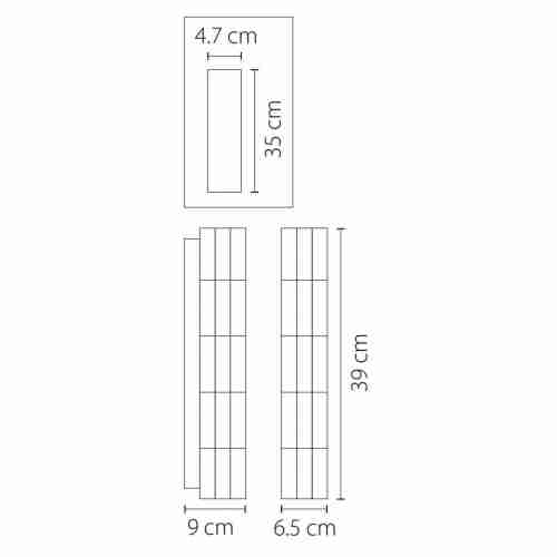 Настенный светильник Osgona Limpio 722620