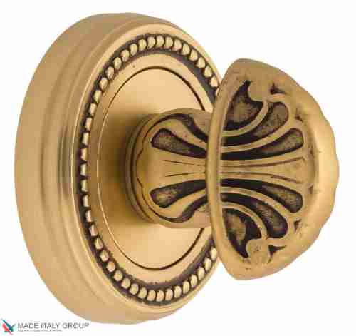 Фиксатор поворотный Venezia WC-4 D3 французское золото + коричневый