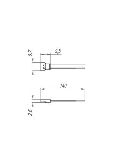 Кабель питания PC.RT01.08