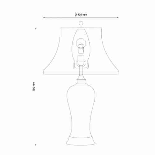 Настольная лампа Lucia Tucci Harrods T933.1