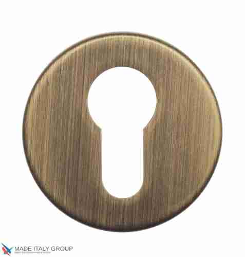 Накладка под цилиндр на круглом основании Fratelli Cattini CYL 7-BY матовая бронза 2 шт.