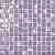 Мозаика Vidrepur Edna №833 Пурпурный (на сетке) чип 25х25 31,7х31,7