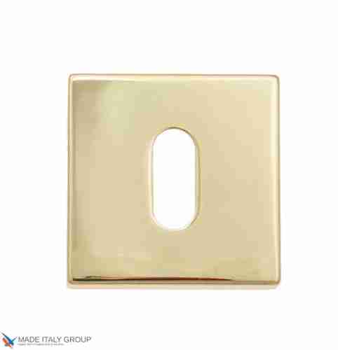 Накладка под ключ буратино на квадратном основании Fratelli Cattini KEY 8-OLV полированная лат 2 шт.