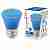Лампа светодиодная Volpe E27 1W синяя LED-D45-1W/BLUE/E27/FR/С BELL UL-00005639