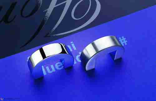 Ручка кнопка модерн COLOMBO DESIGN F519-NM матовый черный