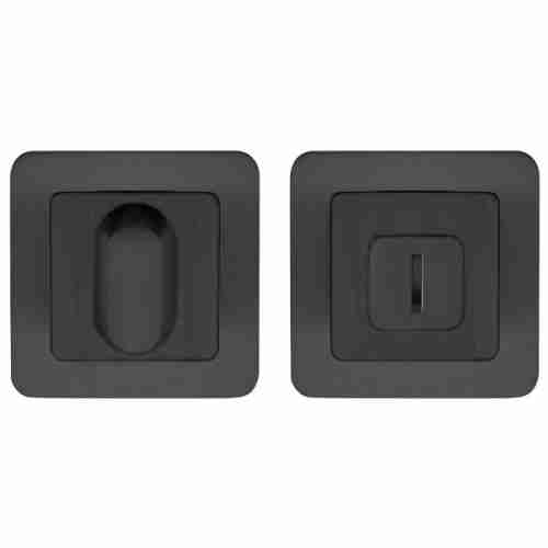 Завертка дверная сантехническая BK6.K.QR52 (BK6 QR) BL-24 черный