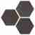 Керамогранит WOW Hexa Six Graphite 14x16 Керамогранит WOW Hexa Six Graphite 14x16