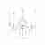 Подвесная люстра Lucia Tucci Barletta 1730.8 Cream White