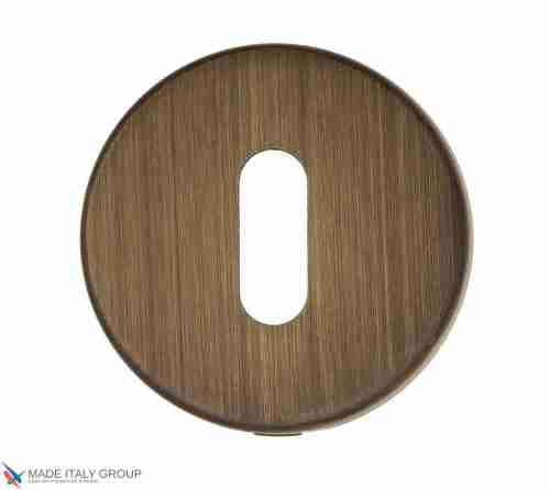 Накладка под ключ буратино на круглом основании Fratelli Cattini KEY 7-BY матовая бронза 2 шт.