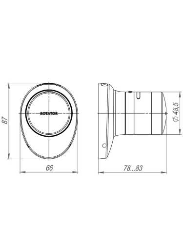 Электронный замок ROTATOR EL. RT01.01 SN Матовый никель