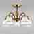Потолочная люстра Eurosvet Campina 60107/5 античная бронза