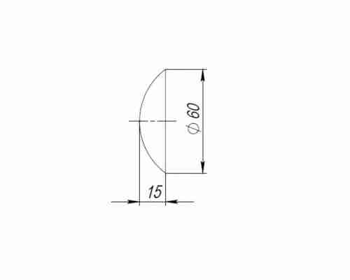 Демпфер настенный Ajax DSW-60 бежевый