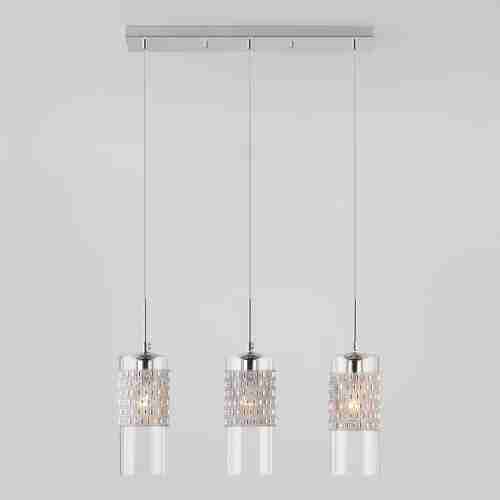 Подвесной светильник Eurosvet 50148/3 хром