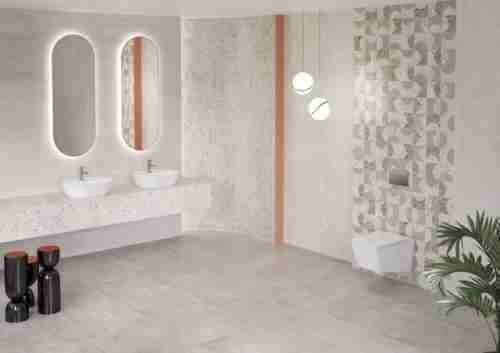 Керамогранит Vitra K949796LPR01VTE0 Beton-Terrazzo Декор Пэчворк 7ЛПР 60x60