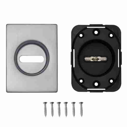 Накладка на сувальдный замок ESC.S-auto.RL/U/K.477 SSC-16 сатинрованный хром