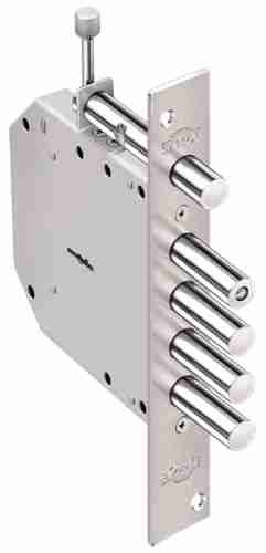 Замок врезной сувальдный с задвижкой Эльбор Базальт 1.05.02, 5 кл. /00396/