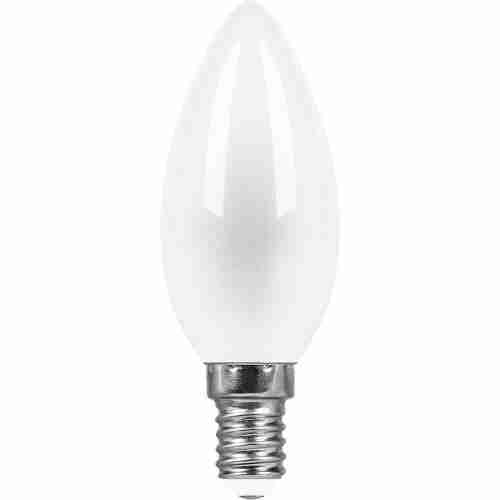 Лампа светодиодная Feron E14 9W 2700K Свеча Матовая LB-73 25955