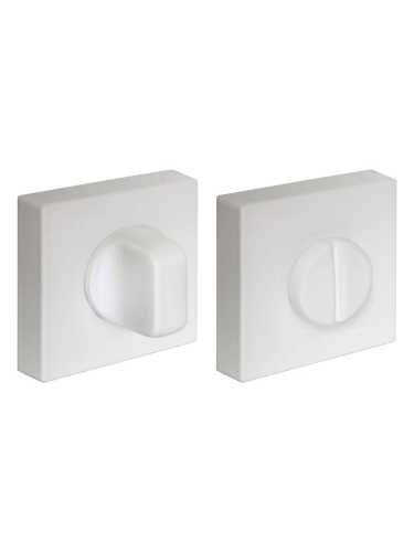 Ручка дверная Fuaro (Фуаро) межкомнатная K.DM51.Straight (Straight DM) WH-19 белый  Набор 5