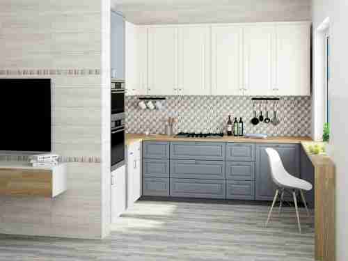 Керамогранит LB-CERAMICS Альбервуд серый 6064-0190 20х60
