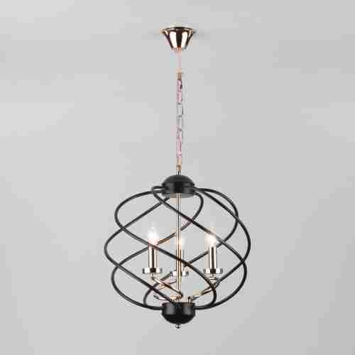 Подвесная люстра Eurosvet Sorrel 60105/3 черный