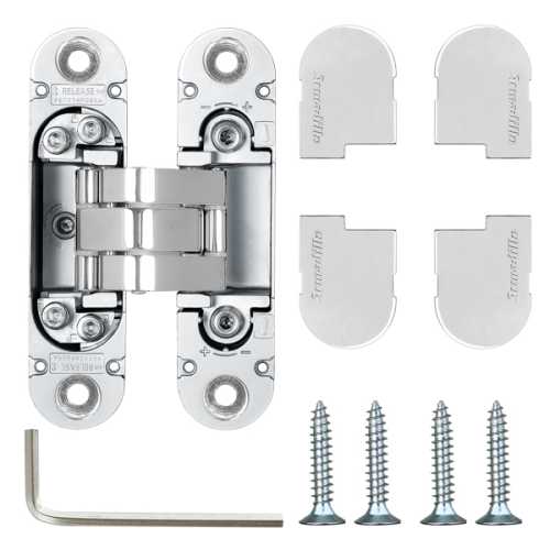 Петля дверная скрытой установки Armadillo (Армадилло) U3D4000 CP (9540UN3D) Хром