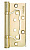 Петля дверная накладная без врезки (бабочка) Punto 200-2B 100x2,5 PB латунь