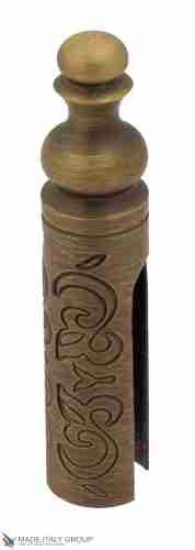 Колпачок для ввертных петель Venezia CP14 D с пешкой, рисунок D14 мм матовая бронза