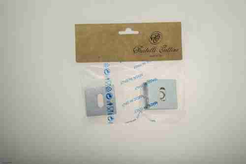 Накладка под ключ буратино на квадратном основании Fratelli Cattini KEY 8-CS матовый хром 2 шт.