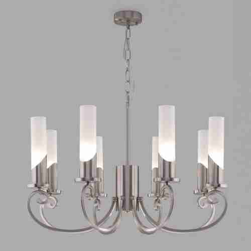 Подвесная люстра Eurosvet Banci 60117/8 никель