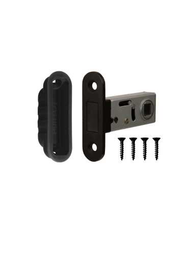 Защелка Punto (Пунто) врезная магнитная ML50-8 BL-24 черный