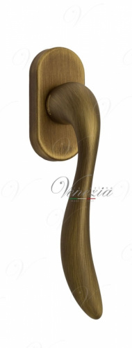 Ручка оконная Venezia Alessandra FW матовая бронза