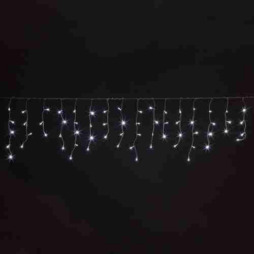 Гирлянда Eurosvet бахрома белый 1,8*0,6м IP20 100-001 белый