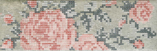 Керамогранит Cir Docklands Ins.S/1 Flowers Grey напольная 8,6х26,2