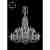 Люстра подвесная Art Classic 11.24.20+10+5.400.2d.XL-158.Gd.V7010