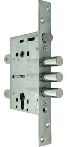 Корпус врезного замка с защёлкой КРИТ-М ЗВ-7РМП-006-Хп (противопожарный) /00049/